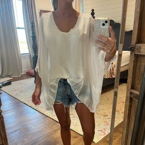 Sofia white blouse